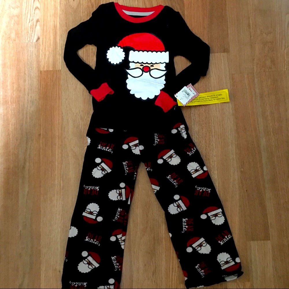 Pajamas Set Secret Santa Little Boys Size: 4